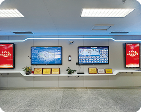 校园安全大脑公司展厅